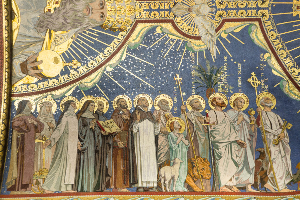Saints de la mosaïque de Montmartre