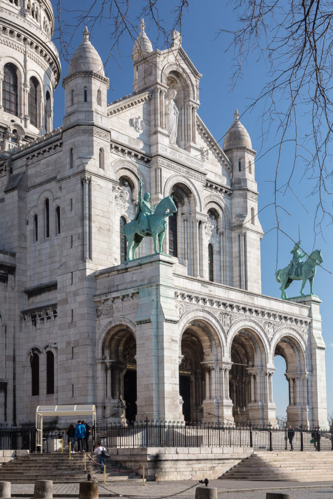 Façade de la Basilique du sacré coeur